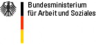 Logo des Bundesministerium für Arbeit und Soziales